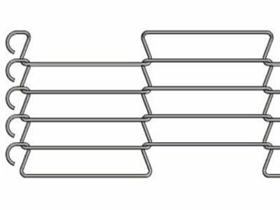 Flat Flex Conveyor Belts with C-shaped Edge