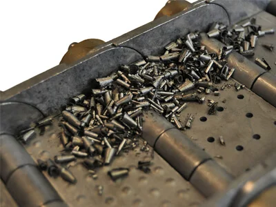 Plate Link Conveyor Belt for Chip Removal