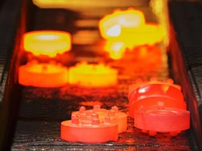 Plate Link Conveyor Belt for Transport Forging Parts