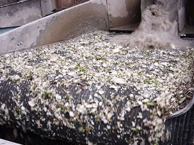 Transportador de barras de varilla tejida para lavado