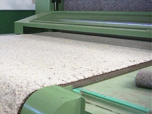 Flat Wire Conveyor Belt Used for Felt Thermobonding Oven Double Conveyor