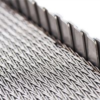 Compound Balanced Weave Belts with Metal Sheet Side Guard
